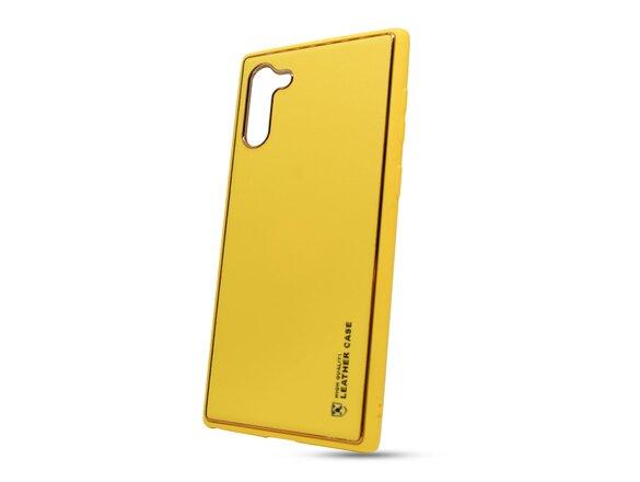 obrazok z galerie Puzdro Leather TPU Samsung Galaxy Note 10 N970 - žlté