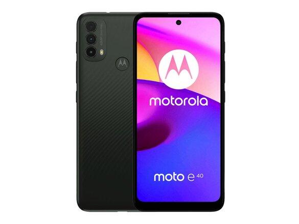 obrazok z galerie Motorola Moto E40 4GB/64GB Dual SIM, Čierna