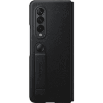 EF-FF926LBE Samsung Kožené Flipové Pouzdro pro Galaxy Z Fold 3 Black (Bulk)