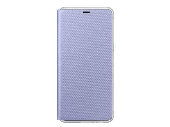 obrazok z galerie EF-FA530PVE Samsung Neon Flip Pouzdro Orchid Grey pro Galaxy A8 2018 (EU Blister)