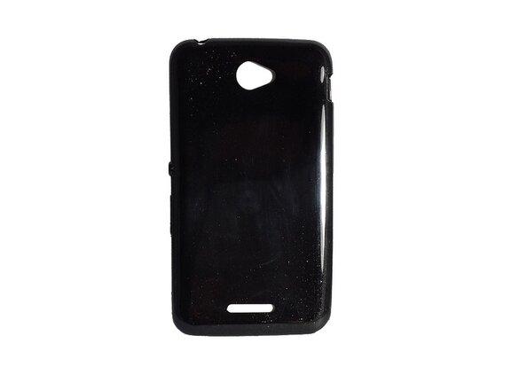 obrazok z galerie Sony Xperia M4 Aqua  Jelly Ultra Slim 0,3mm Candy Case silikónové hladké puzdro, čierne