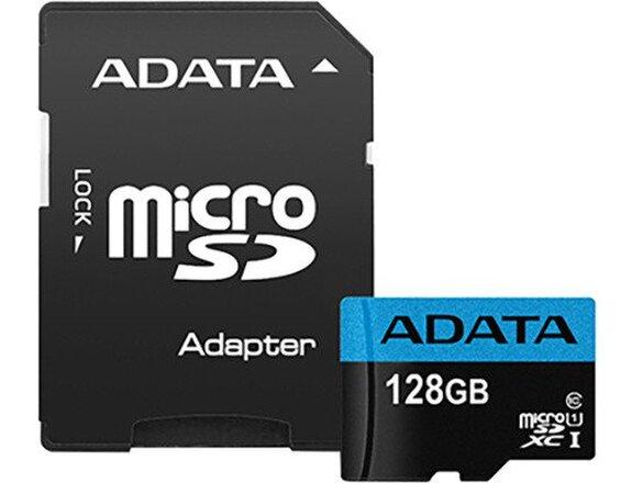 obrazok z galerie ADATA MicroSDXC 128GB UHS-I 100/25MB/s + adapter