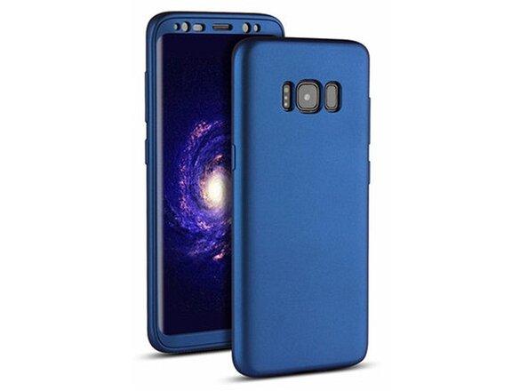 obrazok z galerie Puzdro 360 Full Body Slim + Ochranná fólia Samsung Galaxy S8+ G955 - modré