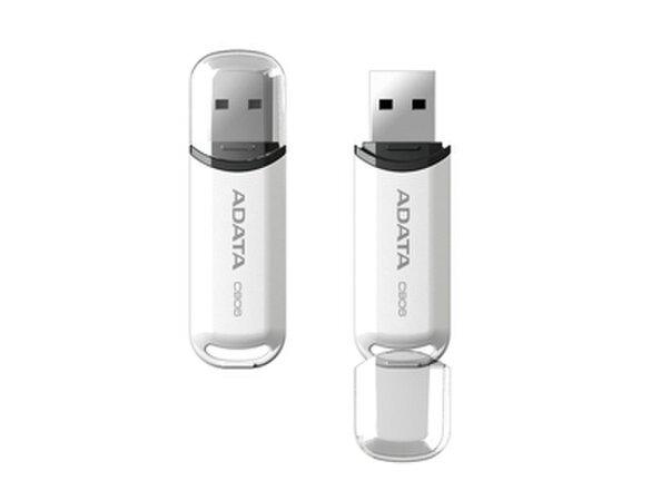 obrazok z galerie ADATA Classic Series C906 32GB USB 2.0 biely (AC906-32G-RWH)