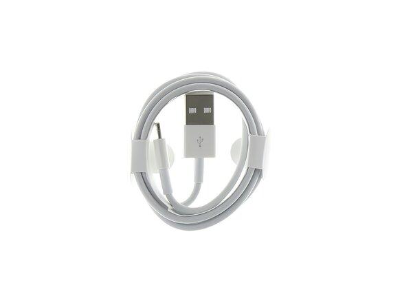 obrazok z galerie MD818 iPhone 5 Lightning Datový Kabel White (Round Pack)