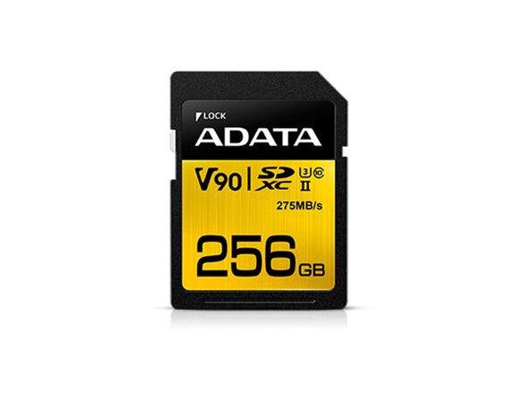 obrazok z galerie 256 GB . SDXC/SDHC Premier ONE UHS-II karta ADATA class 10 Ultra High Speed
