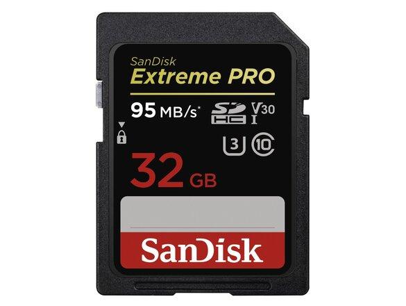 obrazok z galerie SanDisk Extreme Pro SDHC 32GB 95MB/s V30 UHS-I U3
