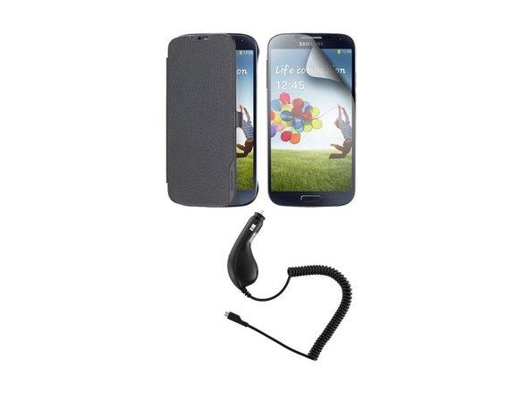 obrazok z galerie PACKSMGS4 Samsung Galaxy S4 i9500/i9505 (puzdro, handrička, microUSB autonabíjačka, fólia|