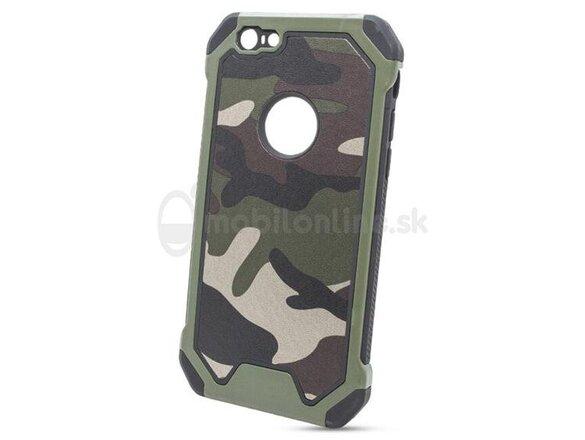 obrazok z galerie Puzdro Camouflage Army TPU Hard iPhone 8 - zelené