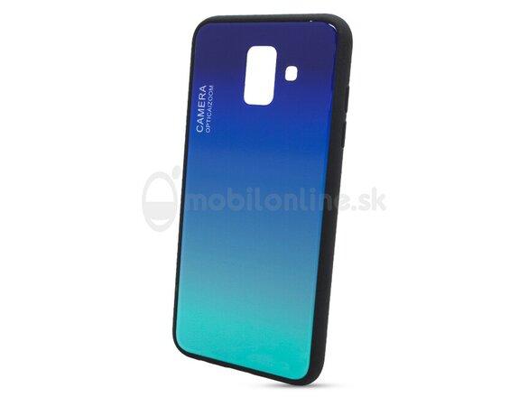 obrazok z galerie Puzdro Gradient Glass TPU Samsung Galaxy A6 A600 - modré