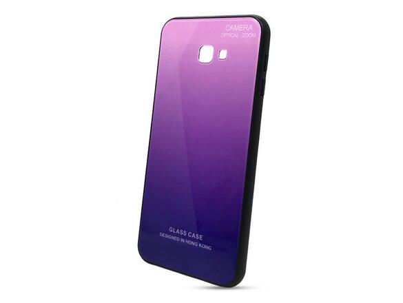 obrazok z galerie Puzdro Gradient Glass TPU Samsung Galaxy J4+ J415 - fialové