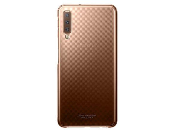 obrazok z galerie EF-AA750CFE Samsung Gradation Case Gold pro Galaxy A7 2018 (EU Blister)