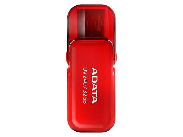 obrazok z galerie 32GB ADATA UV240 USB red  (vhodné pro potisk)