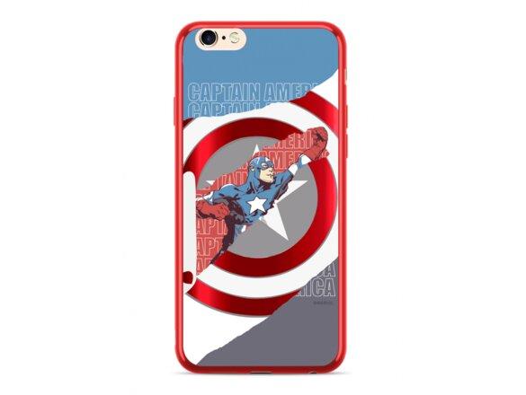 obrazok z galerie MARVEL Captain America 013 Zadní Kryt pro iPhone XR Red