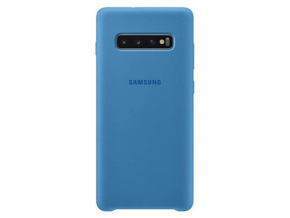 obrazok z galerie EF-PG975TL Samsung Silicone Cover Blue pro G975 Galaxy S10 Plus (EU Blister)