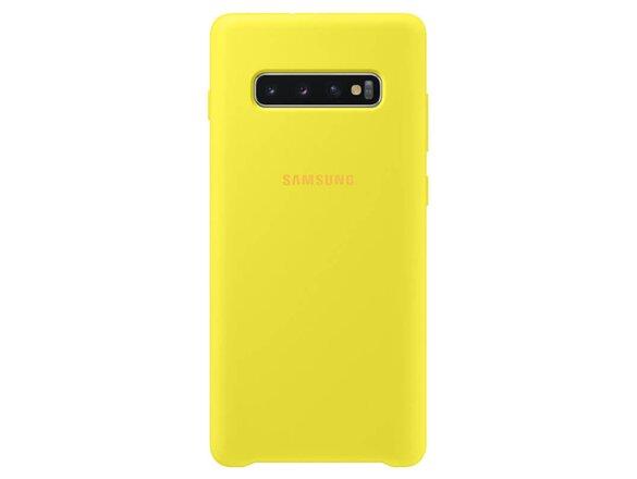 obrazok z galerie Puzdro Original Silicone Cover EF-PG975TY Samsung  Galaxy S10+ G975 - žlté