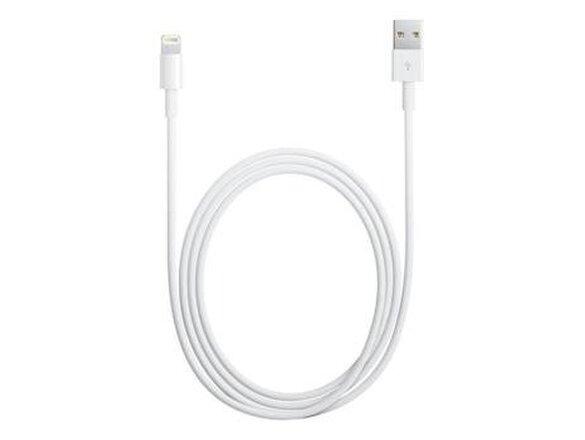 obrazok z galerie MD819 iPhone 5 Lightning Datový Kabel White 2m (Round Pack)