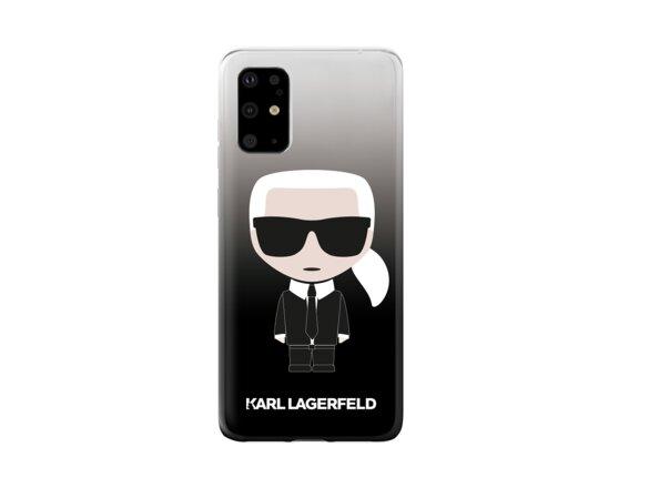 obrazok z galerie Puzdro Karl Lagerfeld pre Samsung Galaxy S20 KLHCS62TRDFKBK silikónové, čierne