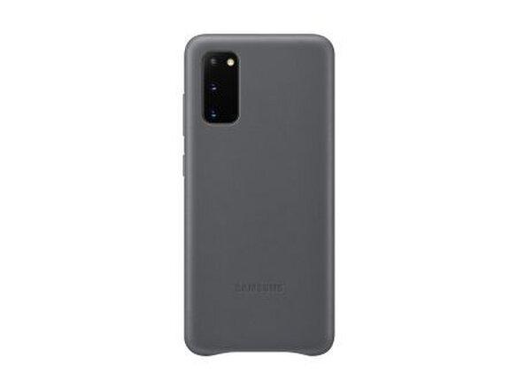 obrazok z galerie Samsung EF-VG988LJ Leather Cover pre Galaxy S20 Ultra, šedé