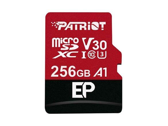 obrazok z galerie 256GB microSDXC Patriot V30 A1, class 10 U3 100/80MB/s + adapter