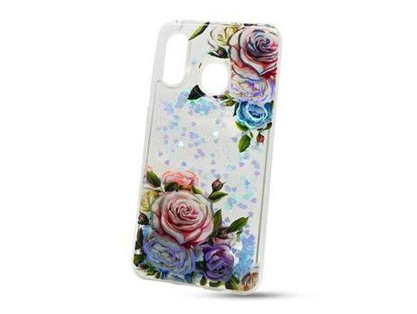 obrazok z galerie Puzdro Shimmer Design TPU Samsung Galaxy A51 A515 - kvety