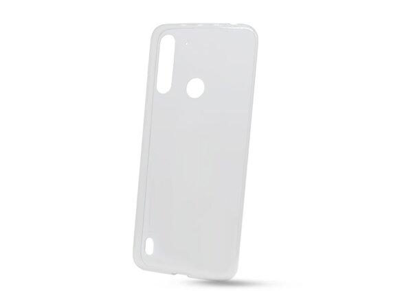 obrazok z galerie Motorola G8 Power Lite gumené puzdro nelepivé, priehľadné