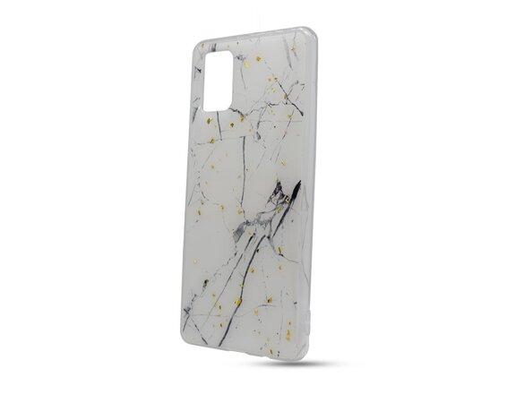 obrazok z galerie Puzdro Forcell Marble TPU Samsung Galaxy A41 A415 - biele