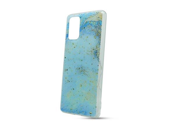 obrazok z galerie Puzdro Forcell Marble TPU Samsung Galaxy S20+ G985 - modré