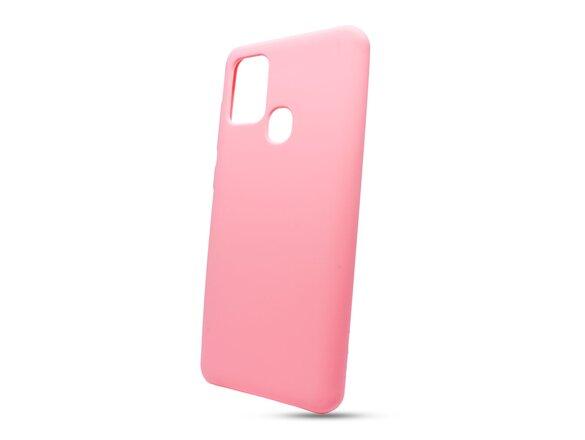 obrazok z galerie Puzdro Solid Silicone TPU Samsung Galaxy A21s A217 - svetlo ružové