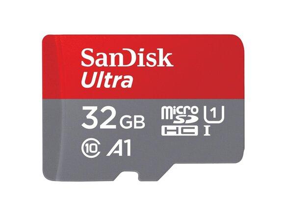 obrazok z galerie MicroSDHC karta SanDisk Ultra 32GB 120 MB/s + adaptér