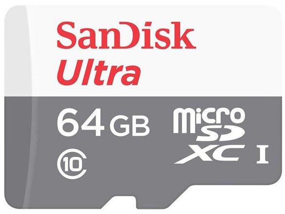 obrazok z galerie MicroSDXC karta SanDisk Ultra 64GB 100MB/s (bez adaptéra)