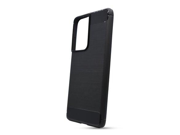 obrazok z galerie Puzdro Carbon Lux TPU Samsung Galaxy S21 Ultra G998 - čierne