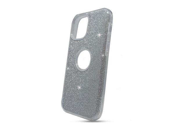 obrazok z galerie Puzdro Shimmer TPU iPhone 12 Mini - strieborné