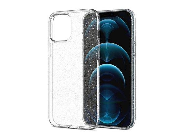 obrazok z galerie Puzdro Spigen Liquid Crystal iPhone 12 Mini - transparentné s trblietkami