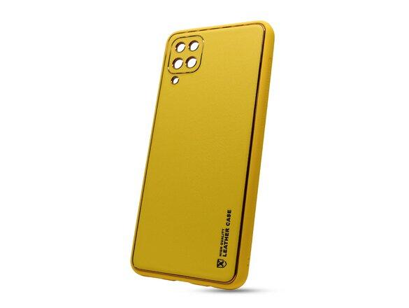 obrazok z galerie Puzdro Leather TPU Samsung Galaxy A12 A125 - žlté