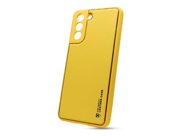 obrazok z galerie Puzdro Leather TPU Samsung Galaxy S21+ G996 - žlté