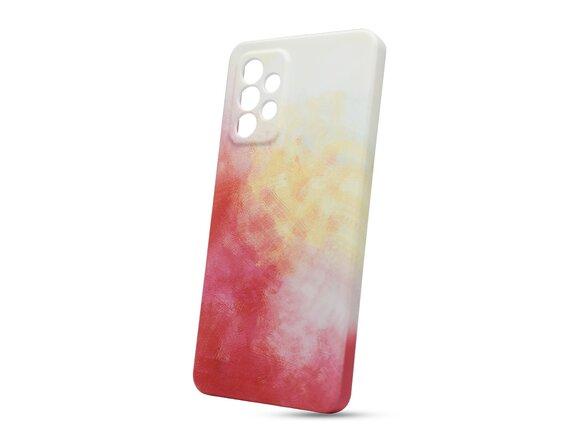 obrazok z galerie Puzdro Forcell Pop TPU Samsung Galaxy A52 A525 - červeno-biele