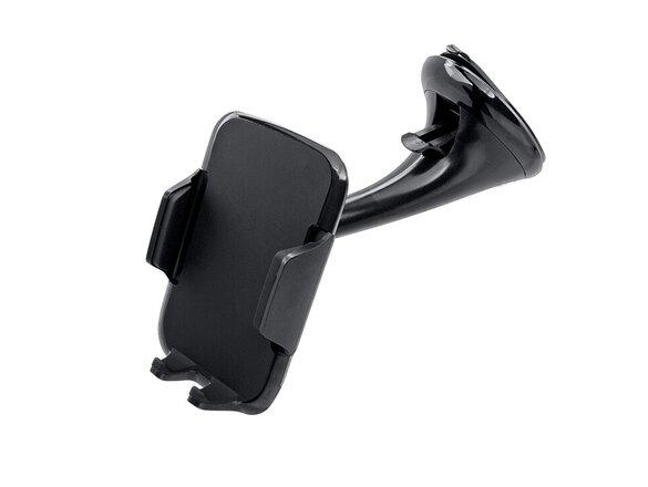 obrazok z galerie mobilNET univerzálny držiak na telefón do auta - 53-83mm, čierny