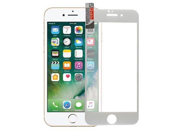 obrazok z galerie Ochranné sklo iPhone 7/8/SE (2020) biele, full glue