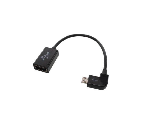 obrazok z galerie mobilNET adaptér OTG micro USB, čierny