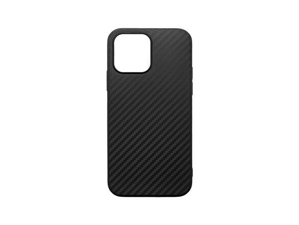obrazok z galerie mobilNET gumené puzdro iPhone 13 Pro Max, čierne, Carbon