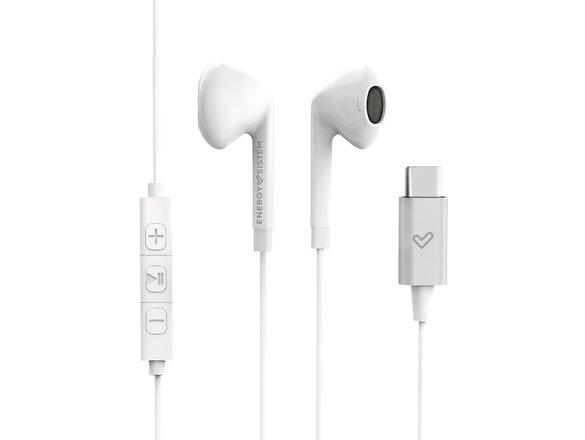 obrazok z galerie Energy Sistem EP Smart 2 Type C White sluchátka s USB-C konektorem, bílá