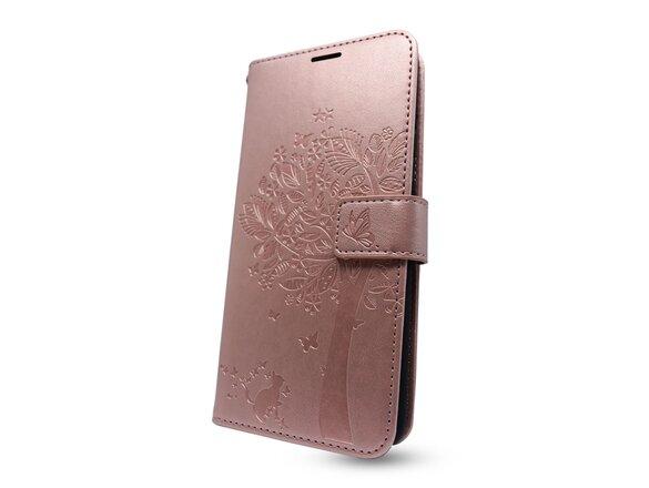 obrazok z galerie Puzdro Mezzo Book Samsung Galaxy S21 FE vzor strom - ružovo zlaté