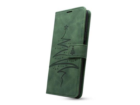 obrazok z galerie Puzdro Mezzo Book Samsung Galaxy A52 A525/A52s A528 vzor vianočný strom - zelené