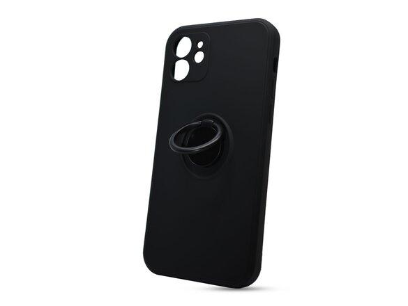 obrazok z galerie Puzdro Finger TPU iPhone 12  - Čierne
