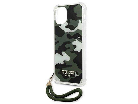 obrazok z galerie Guess case for iPhone 12 / 12 Pro 6,1&quot; GUHCP12MKSARKA khaki hard case Camo Collection