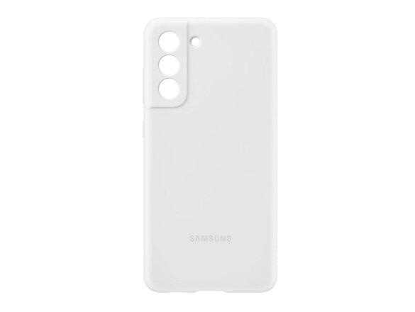 obrazok z galerie Samsung silikónový zadný kryt pre S21 FE, biely