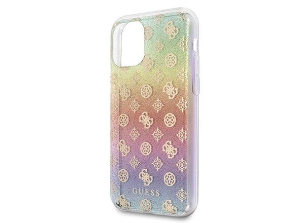 obrazok z galerie Guess case for iPhone 11 Pro GUHCN58PEOML multicolor hard case Iridescent 4G Peony