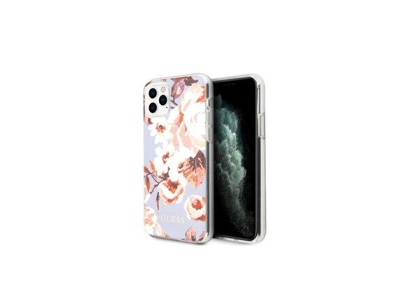 obrazok z galerie Guess case for iPhone 11 Pro Max GUHCN65IMLFL02 lilac hard case Flower Collection