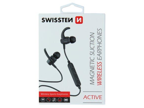 obrazok z galerie Bluetooth slúchadlá Swissten Active, Čierna